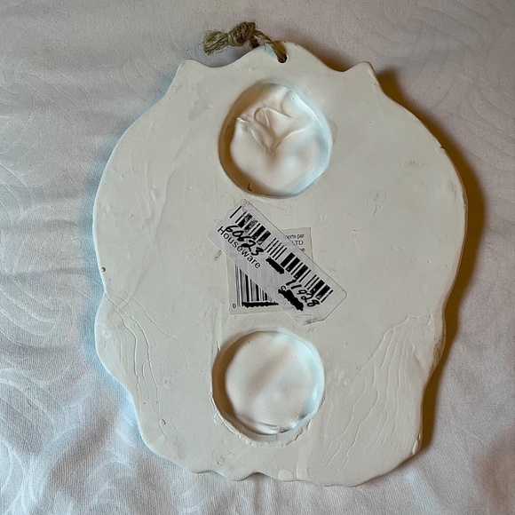 NWT-DIY Craft-Set of 3 Ceramic Bisque Angel Wall Cherubs Decor– Ready to Paint - Picture 8 of 11